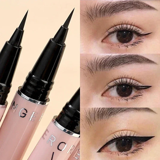 Ultra-thin Waterproof Liquid Eyeliner Korean Makeup for Women Quick Dry Smooth Eye Liner Long Last Lower Eyelash Pen Cosmetics