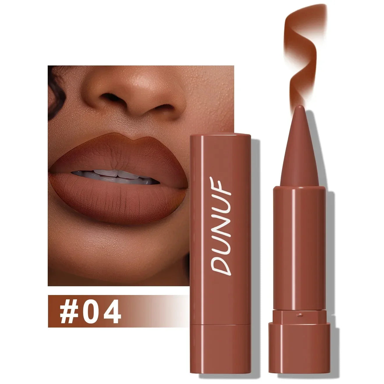 Tapered Gradient Lip Liner Matte Black Brown Velvet Lipstick Waterproof Non Sticky Contouring Tint Lipliner Crayon Lip Makeup