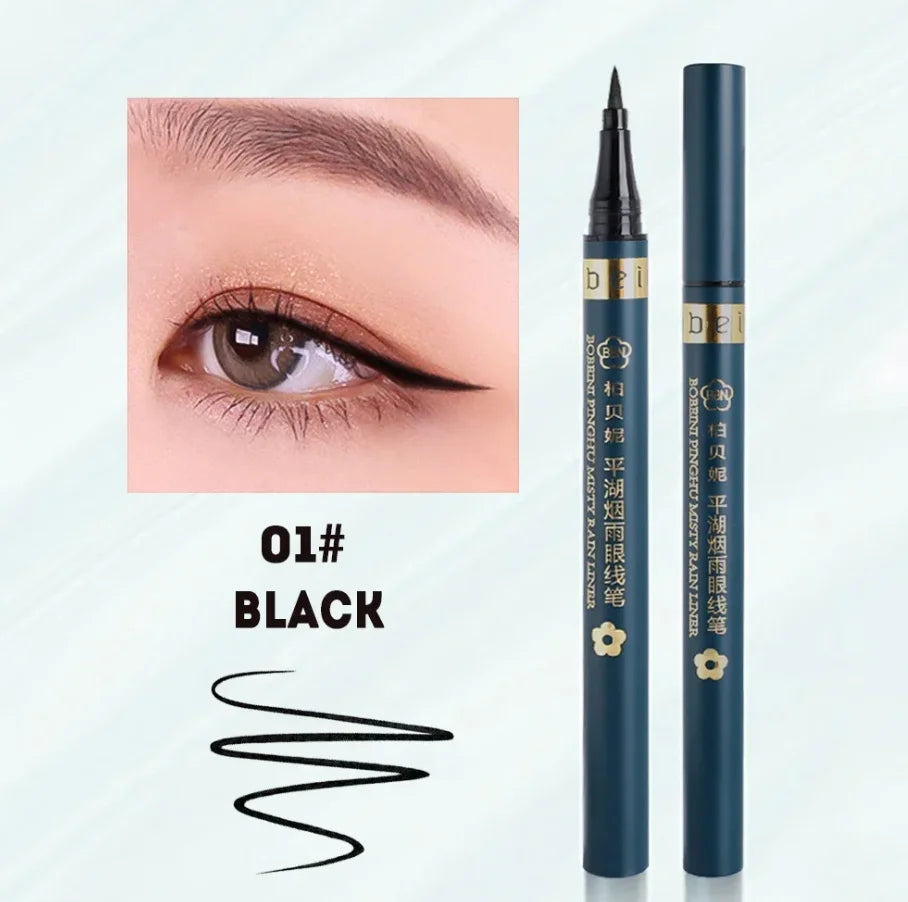 Waterproof Lasting Eyeliners Pencil Black Brown Quickily Drying Eyes Cosmetics Matte Liquid Eyeliners White Sweatproof  Make Up