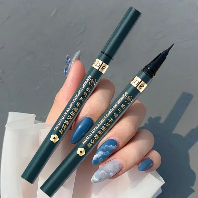 Waterproof Lasting Eyeliners Pencil Black Brown Quickily Drying Eyes Cosmetics Matte Liquid Eyeliners White Sweatproof  Make Up